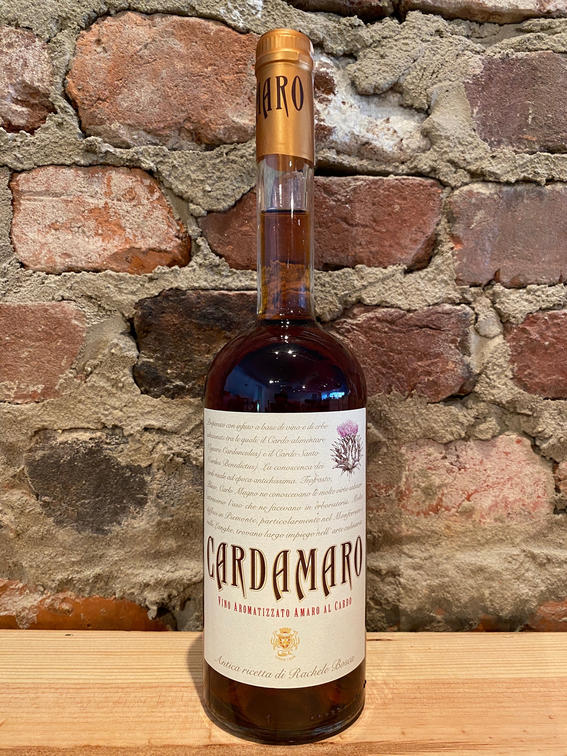 Cardamaro Vino Aromatizzato Amaro al Cardo