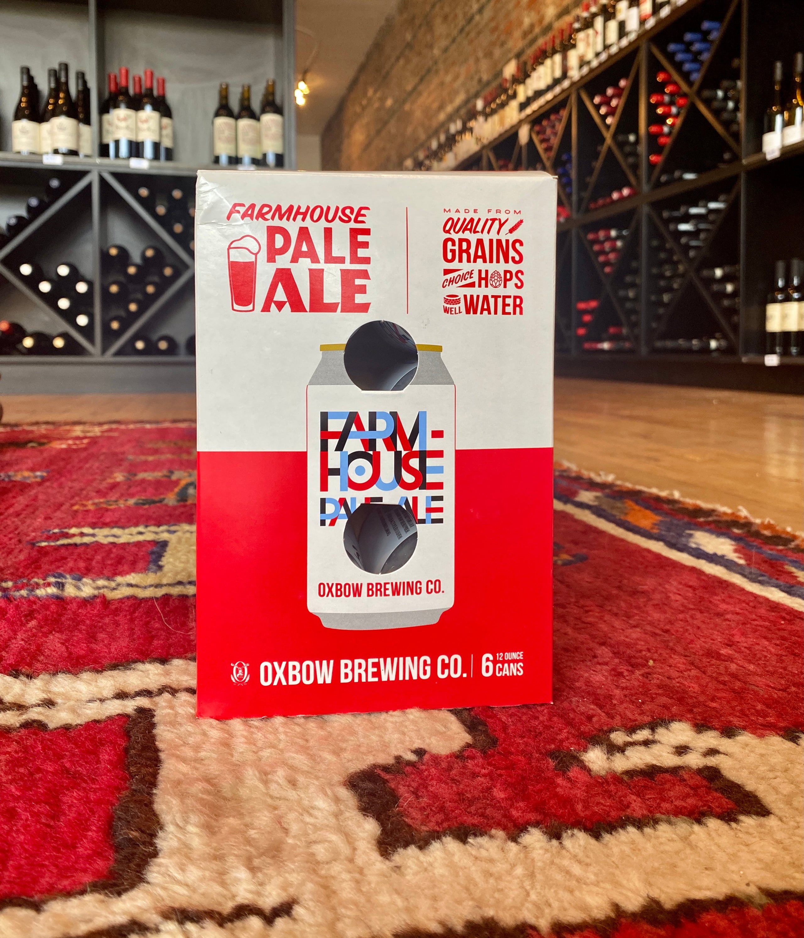 Oxbow Farmhouse Pale Ale Barrel Thief Wine & Provisions